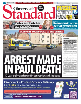 Cover of Kilmarnock Standard