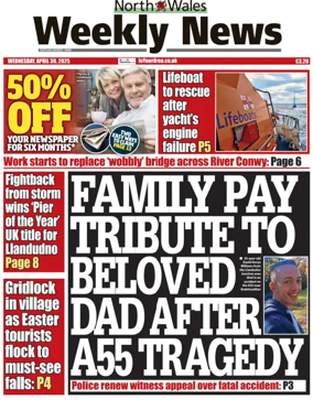 Cover of North Wales Weekly News