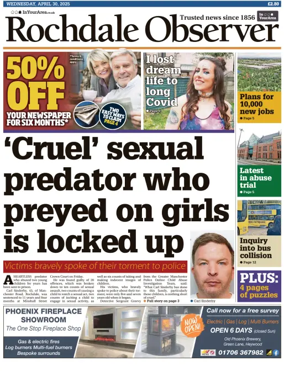 Cover of Rochdale Observer