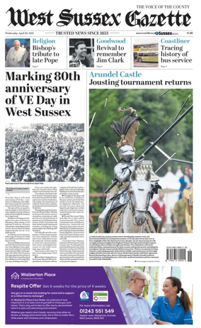 Cover of West Sussex Gazette