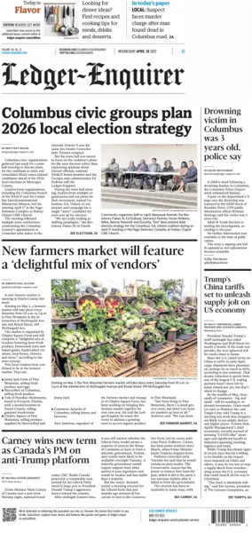 Cover of Ledger-Enquirer