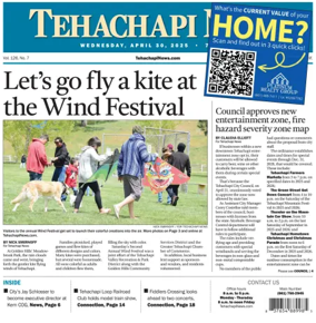 Cover of Tehachapi News