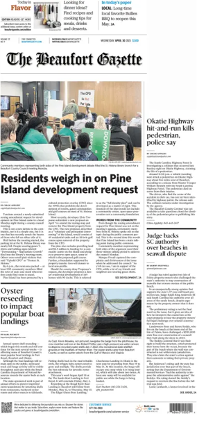 Cover of The Beaufort Gazette