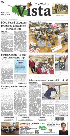 Cover of The Weekly Vista