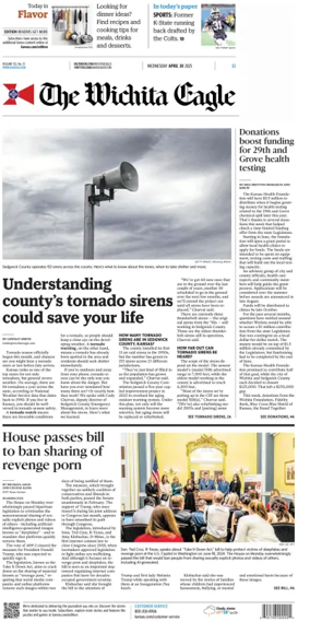 Cover of The Wichita Eagle
