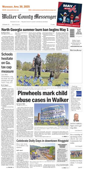 Cover of Walker County Messenger