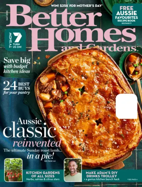 Cover of Better Homes and Gardens (Australia)