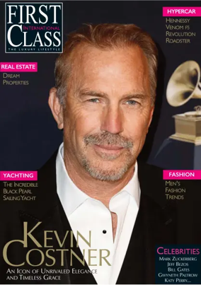 Cover of FIRST CLASS MAGAZINE INTERNATIONAL (ENGLISH)