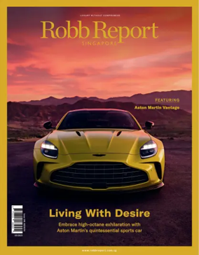 Cover of Robb Report Singapore