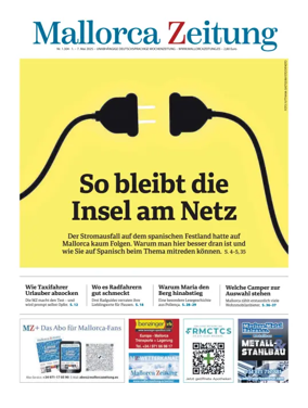 Cover of Mallorca Zeitung