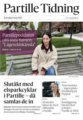 Cover of Partille Tidning