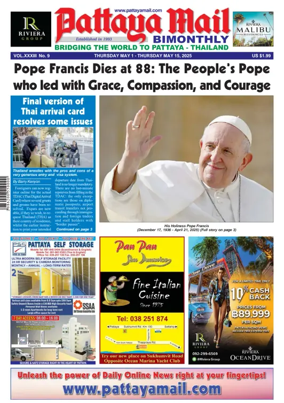 Cover of Pattaya Mail