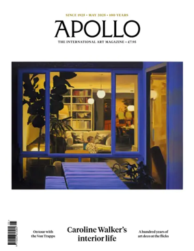 Cover of Apollo Magazine (UK)