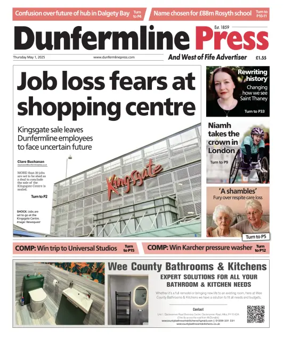 Cover of Dunfermline Press