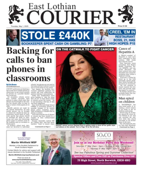 Cover of East Lothian Courier