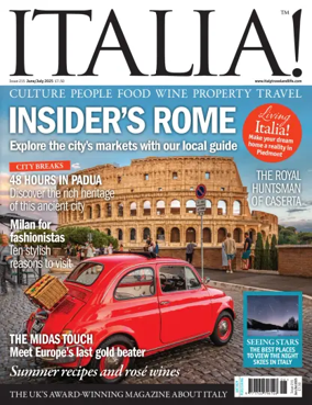 Cover of ITALIA! Magazine