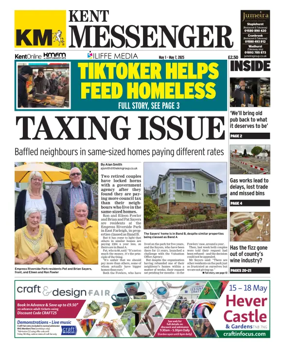Cover of Kent Messenger Maidstone