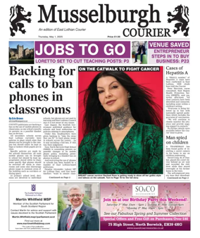 Cover of Musselburgh Courier