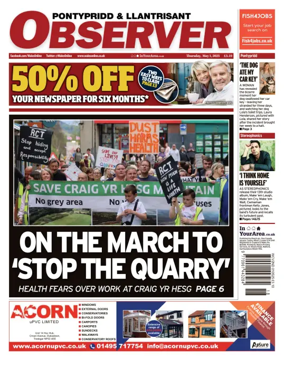 Cover of Pontypridd & Llantrisant Observer