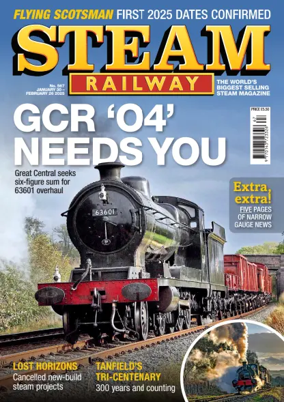 Cover of Steam Railway (UK)
