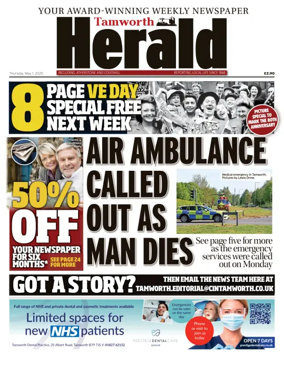 Cover of Tamworth Herald