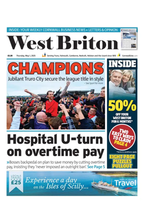 Cover of West Briton (Camborne, Redruth, Hayle)