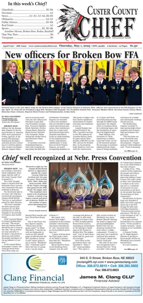 Cover of Custer County Chief