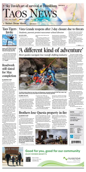 Cover of The Taos News