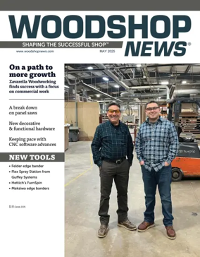 Cover of Woodshop News