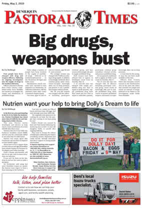 Cover of Deniliquin Pastoral Times