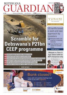 Cover of Botswana Guardian
