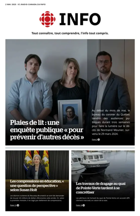 Cover of Radio-Canada Info