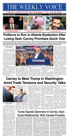 Cover of The Weekly Voice