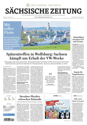 Cover of Sächsische Zeitung  (Niesky)