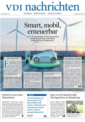 Cover of VDI Nachrichten