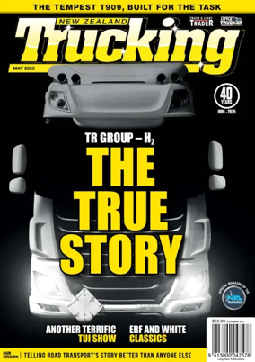Cover of NZ Trucking Magazine