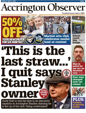 Cover of Accrington Observer