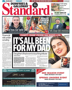 Cover of Dumfries & Galloway Standard