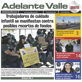 Cover of Adelante Valle