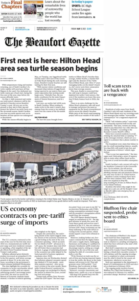 Cover of The Beaufort Gazette