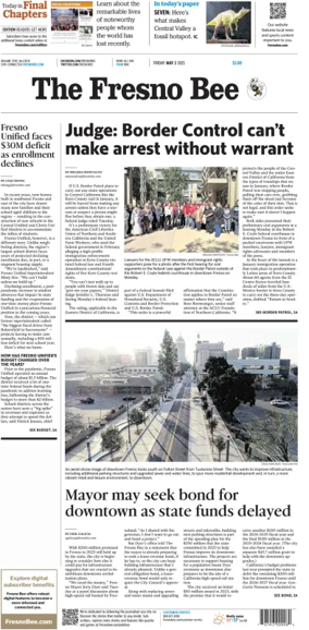 Cover of The Fresno Bee