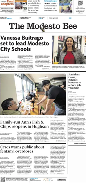 Cover of The Modesto Bee