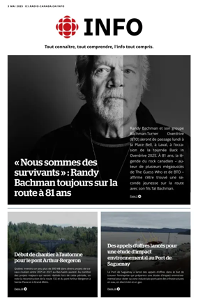 Cover of Radio-Canada Info