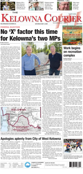 Cover of The Daily Courier