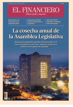 Cover of El Financiero (Costa Rica)