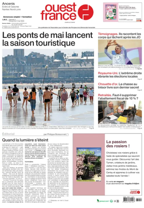 Cover of Ouest France (Ancenis)