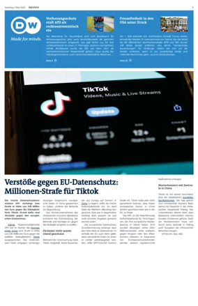 Cover of Deutsche Welle (German edition)