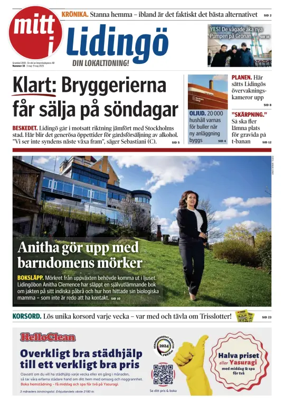 Cover of Mitt i Lidingö