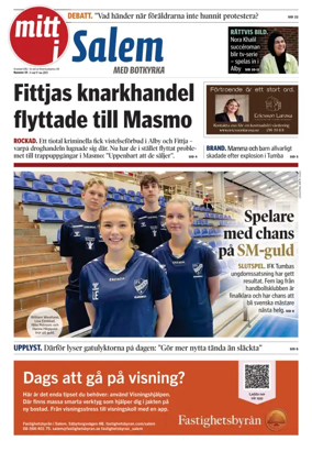 Cover of Mitt i Salem