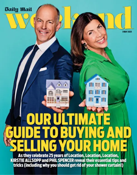 Cover of Daily Mail Weekend Magazine